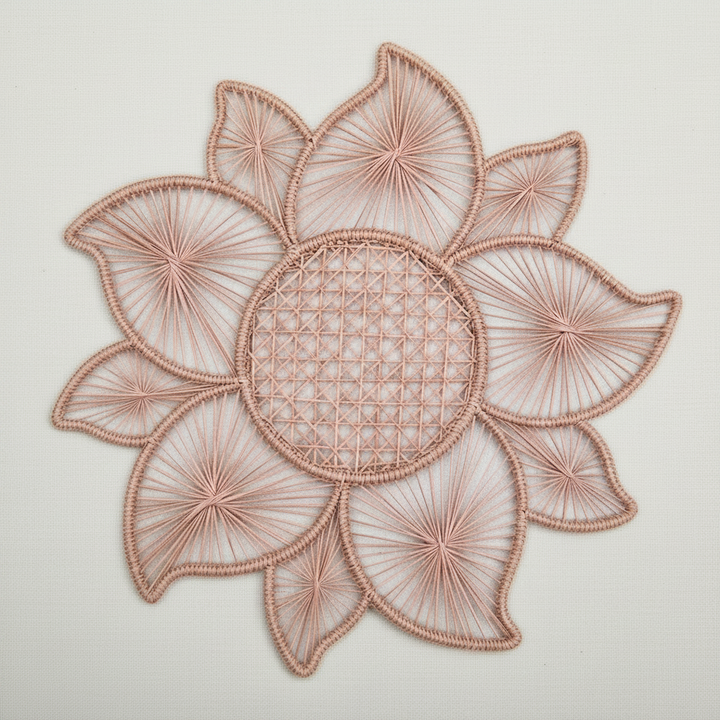 Bloom Handwoven Iraca Placemat