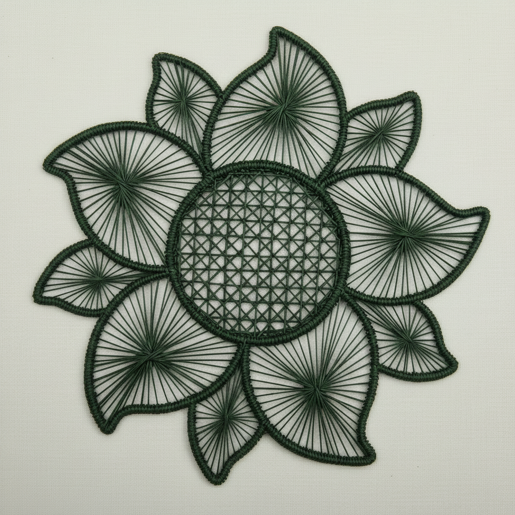 Bloom Handwoven Iraca Placemat