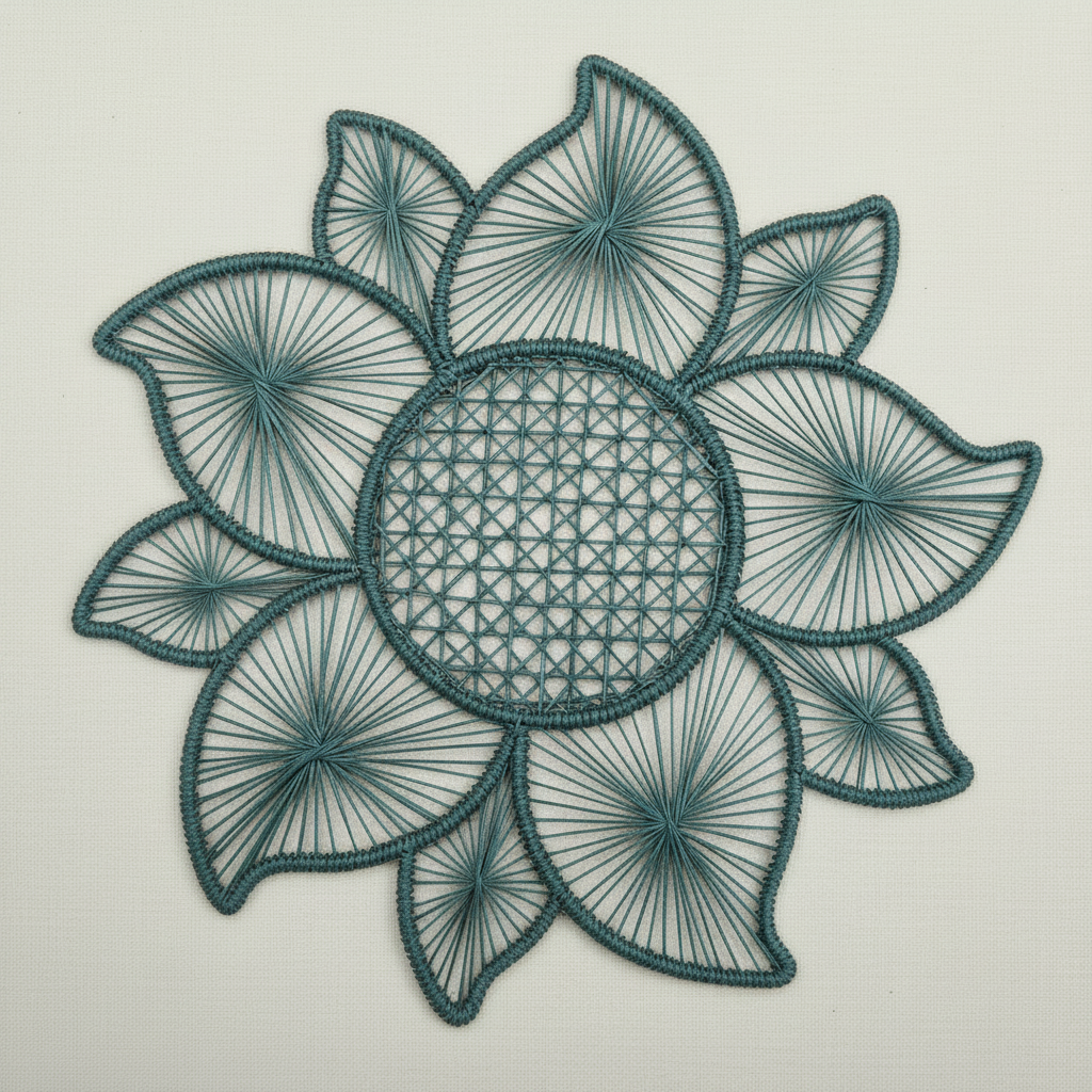 Bloom Handwoven Iraca Placemat