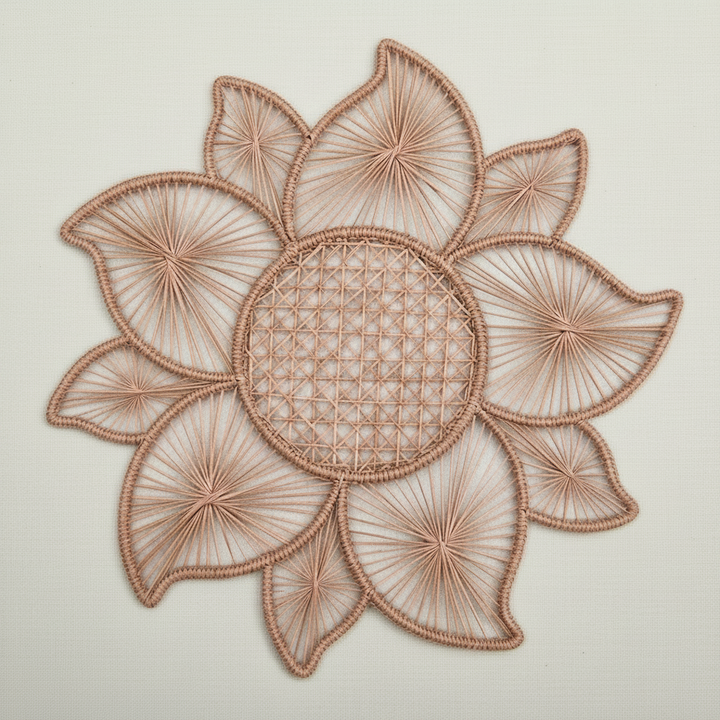 Bloom Handwoven Iraca Placemat