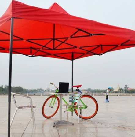 Custom Outdoor Four-corner Tent Reinforced And Thickened Outdoor Folding Umbrella