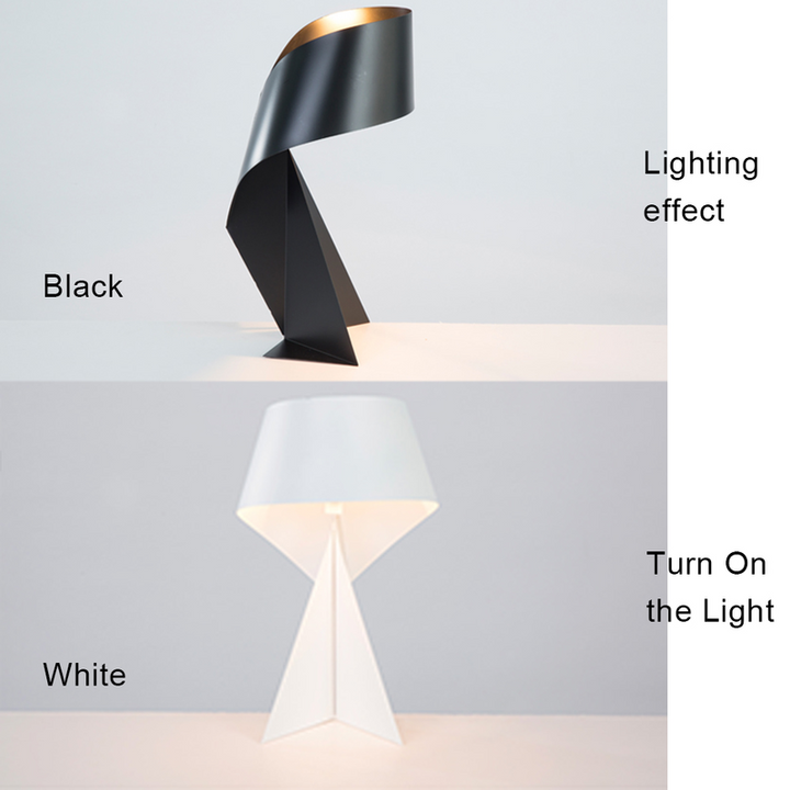 Monochrome Origami Lamp