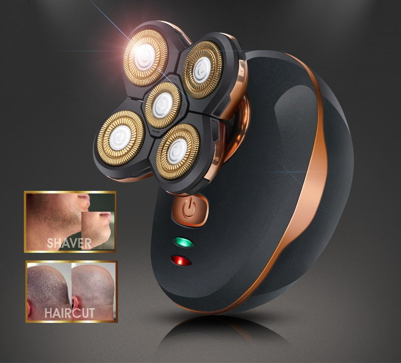 4D Electric Shaver 5‑In‑1 Grooming Kit