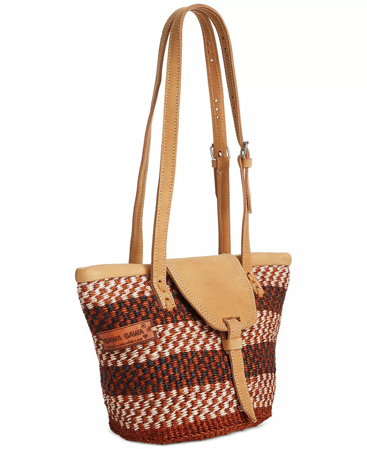 Waves on Earth Handmade Sisal Tote Bag