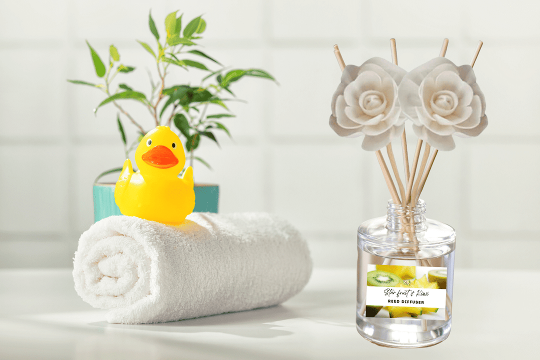 Fruity & Juicy Reed Diffuser Collection – Lively Fruit-Inspired Scents with Apple, Cherry, Kiwi & Melon
