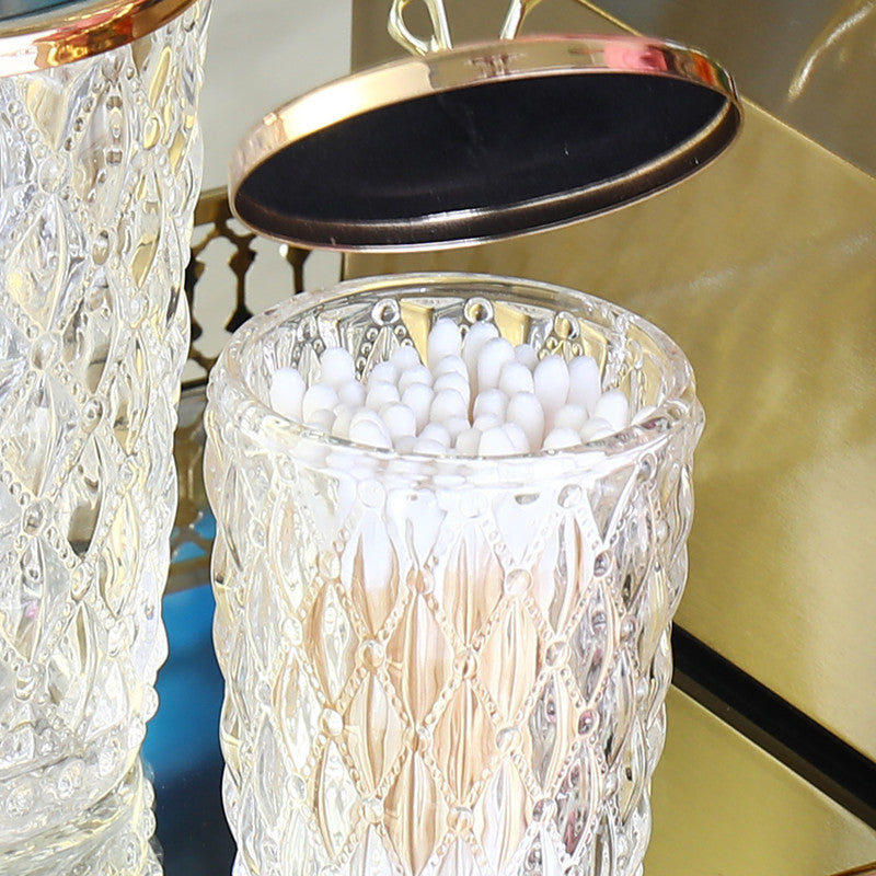 Stylish Glass Jar with Lid