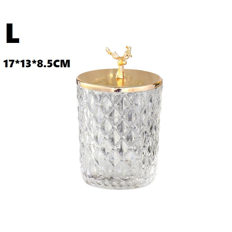 Stylish Glass Jar with Lid