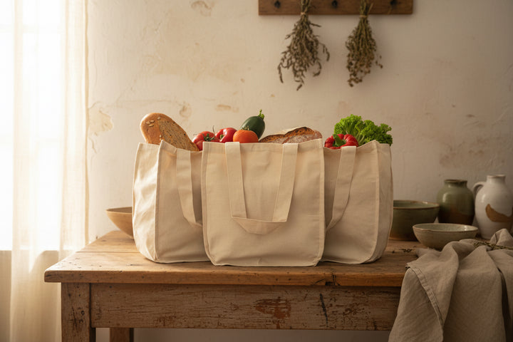 Organic Canvas Grocery Tote