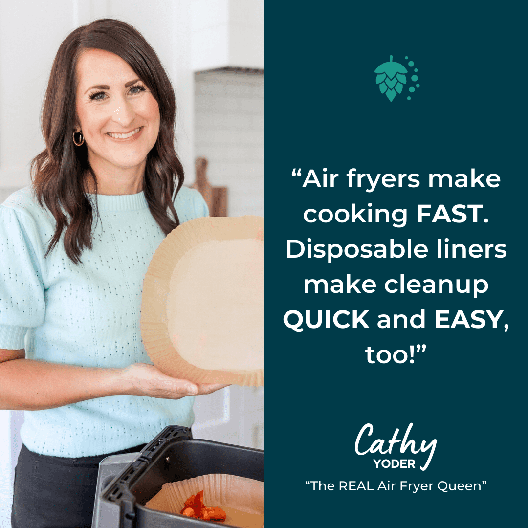 Air Fryer Parchment Liners — Square, Pack of 125
