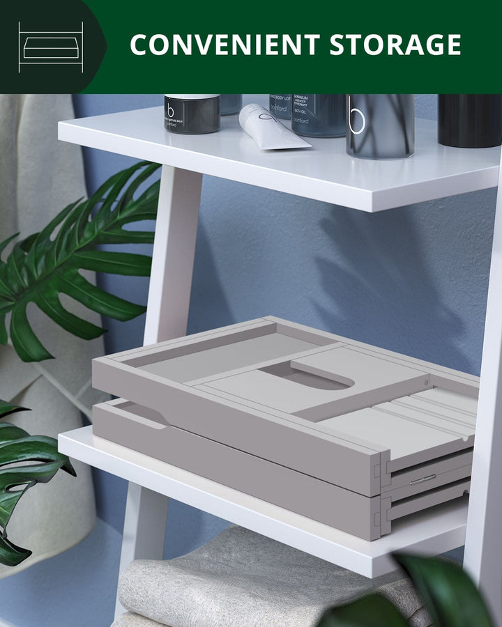 Bathtub Caddy Tray, Gray