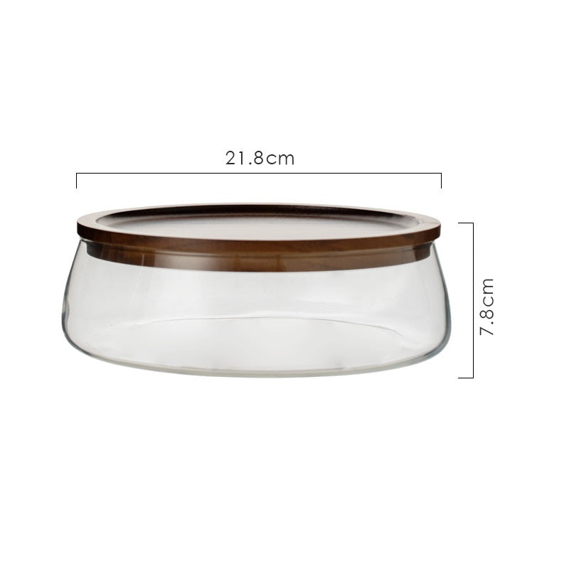 Elk Glass Compote–Transparent or Amber