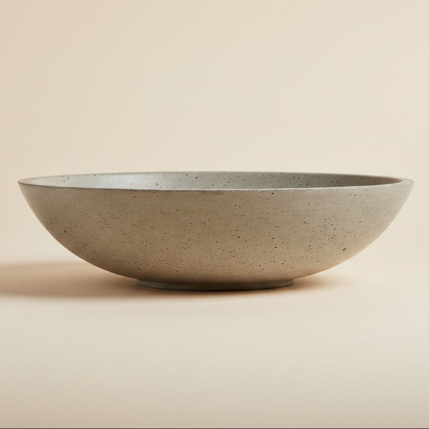 Concrete Para Bowl: Gray — Bowls, [material], Port Living Co.