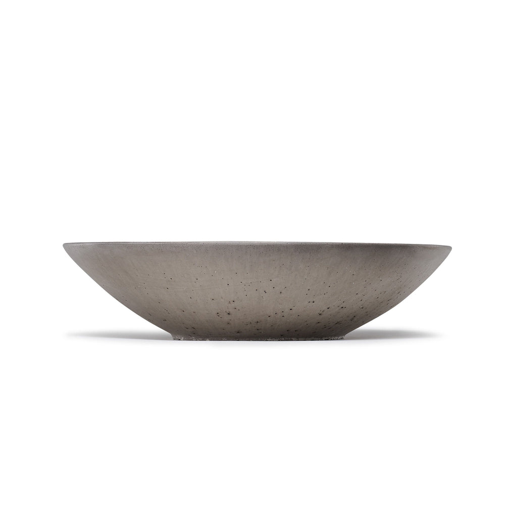 Concrete Infinity Bowl: Gray — Decorative Organizer, [material], Port Living Co.