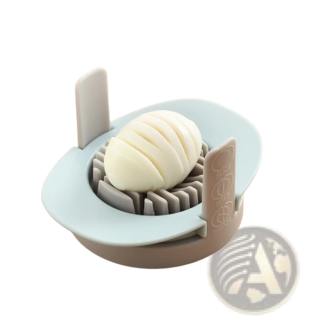 3-in-1 Egg Slicer and Manual Onion Cutter Tool
