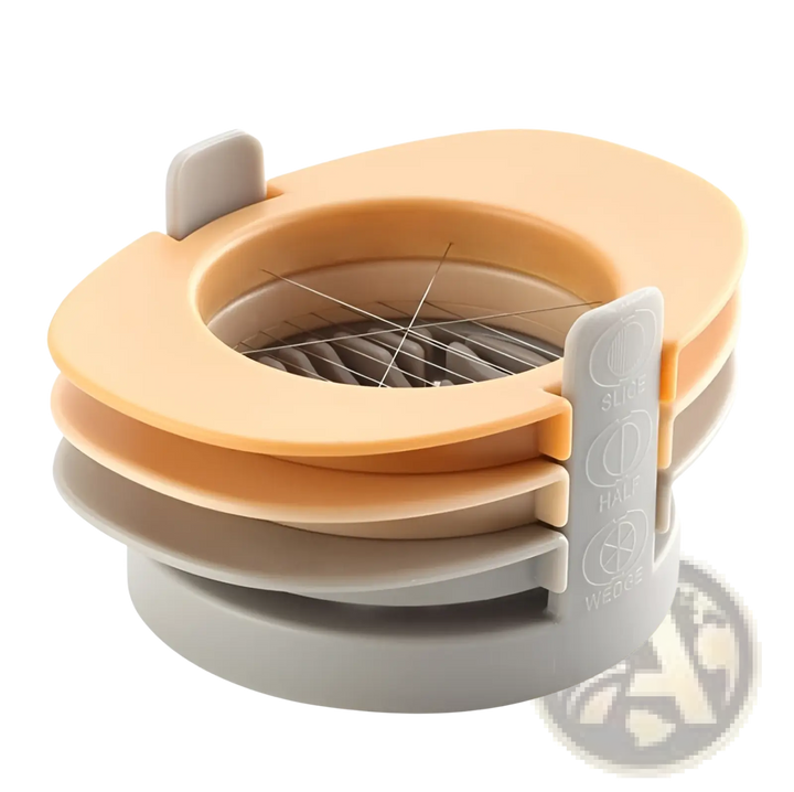 3-in-1 Egg Slicer and Manual Onion Cutter Tool