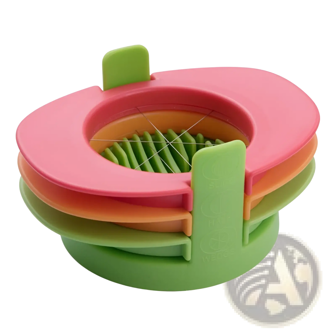 3-in-1 Egg Slicer and Manual Onion Cutter Tool