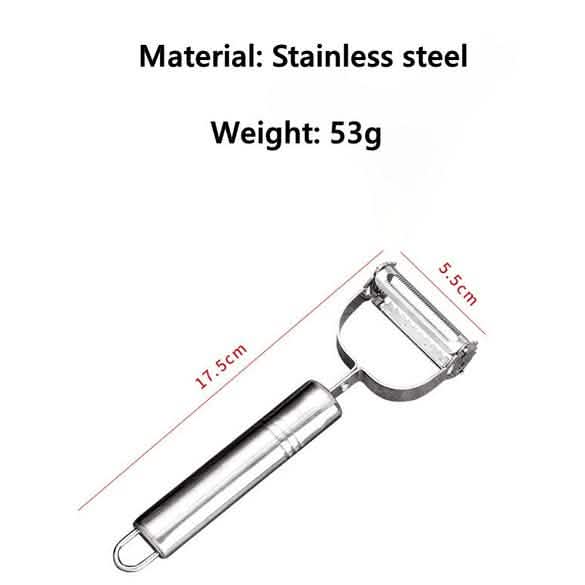 Stainless Steel Peeler-Grater (3-Pack)