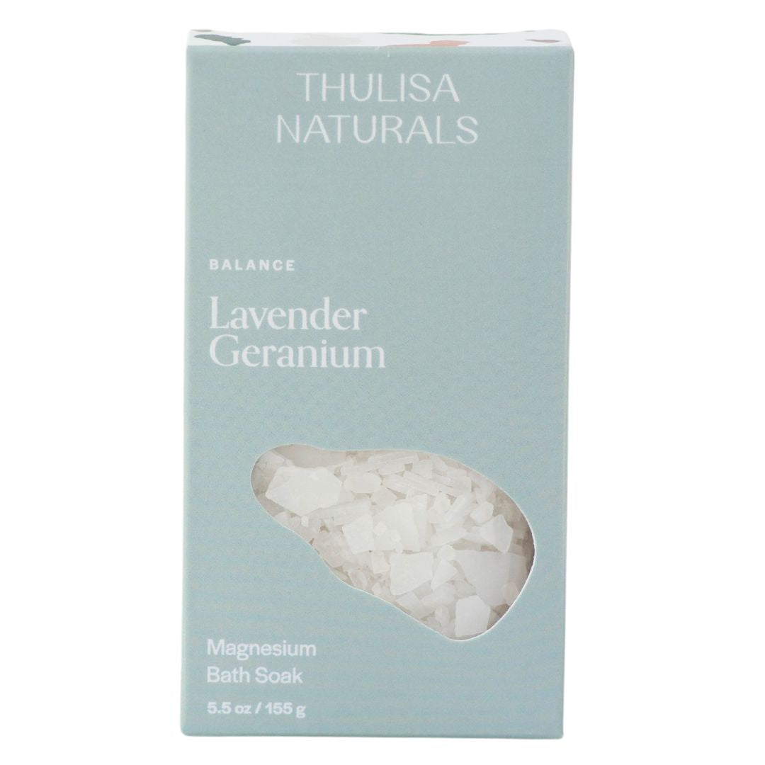 Calming Lavender Geranium Magnesium Bath Soak