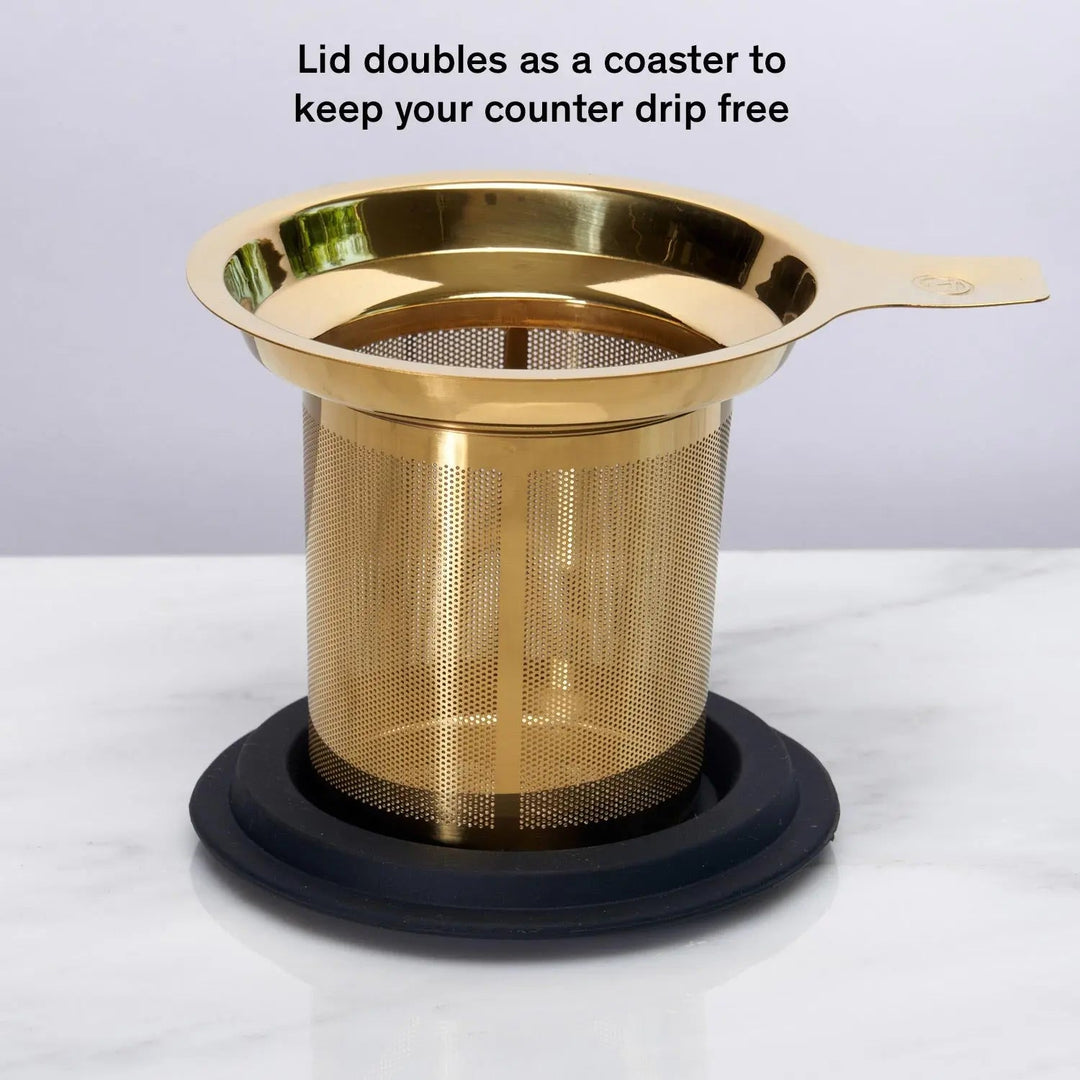 One‑Cup Stainless Steel Tea Infuser