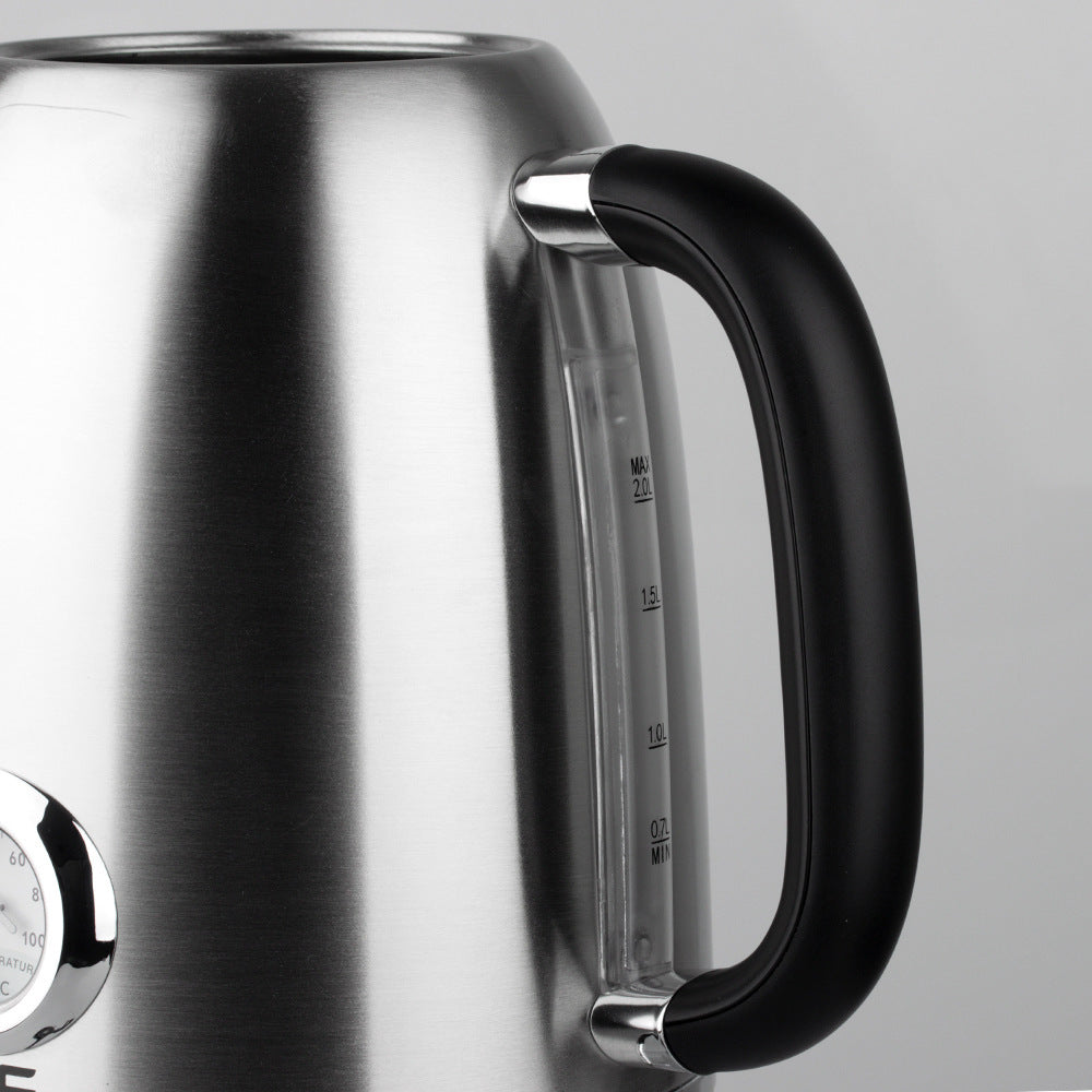 High‑Power Stainless Steel Electric Kettle