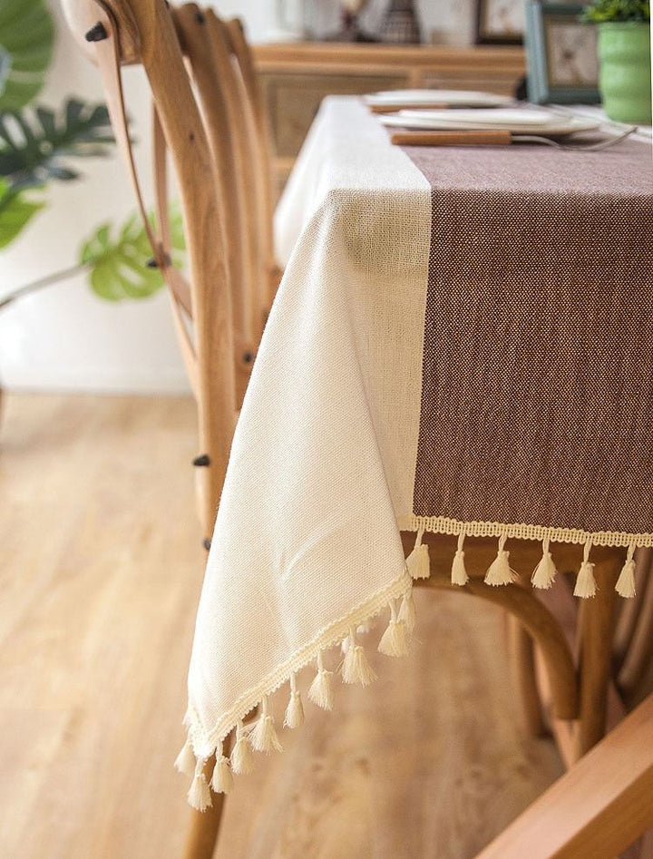 Stylish Linen Table Cloth