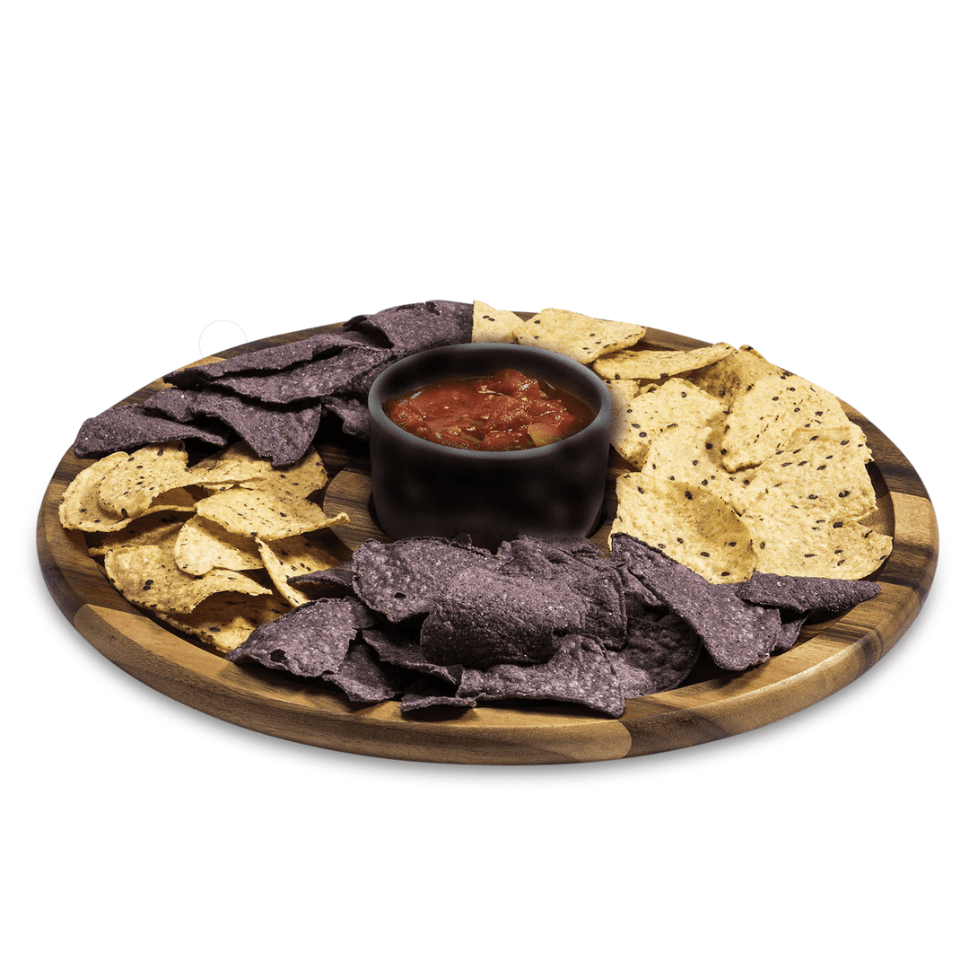 Medium Chip n Dip with Ceramic Bowl — ceramics, [material], Kalmar Home