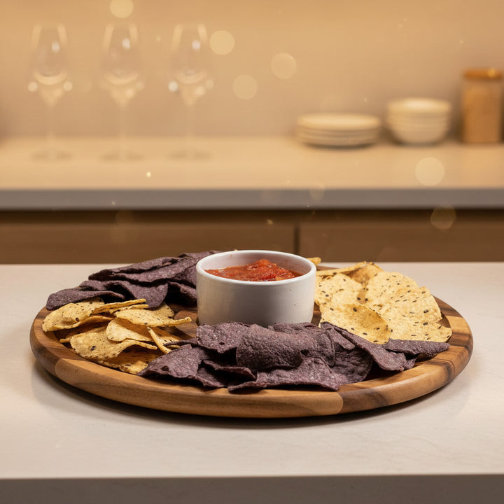 Medium Chip n Dip with Ceramic Bowl — ceramics, [material], Kalmar Home