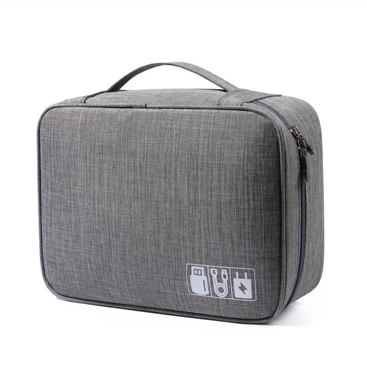 Data cable storage bag, large-capacity grid charger storage bag, mobile hard disk, earphone bag, travel portable waterproof digital bag.