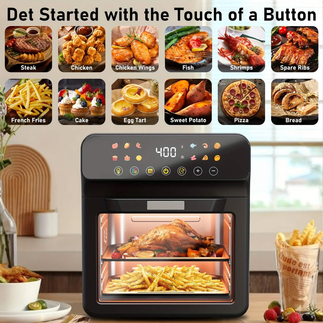 Smart Air Fryer Oven, 12QT 12-in-1