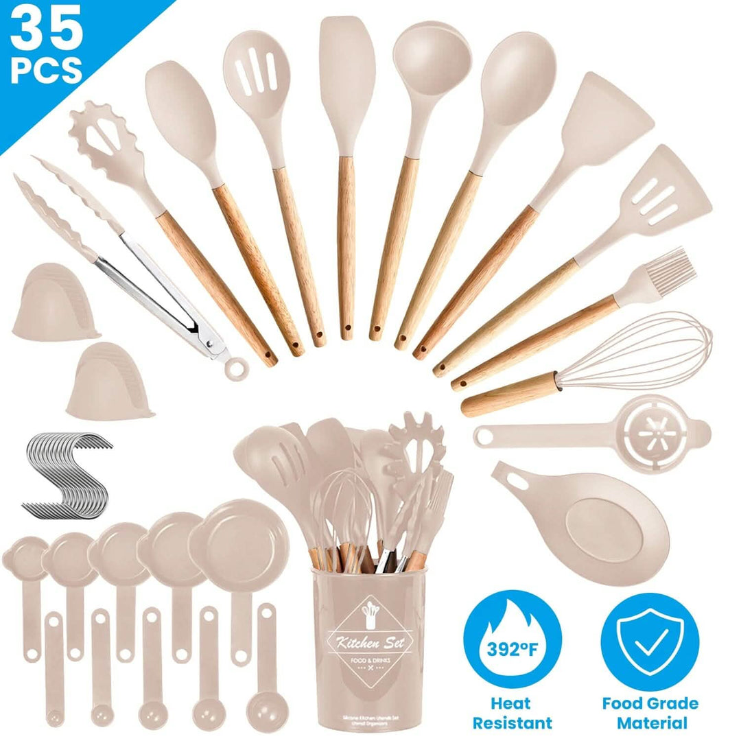 Kitchen Cooking Utensils Set (35‑Piece)