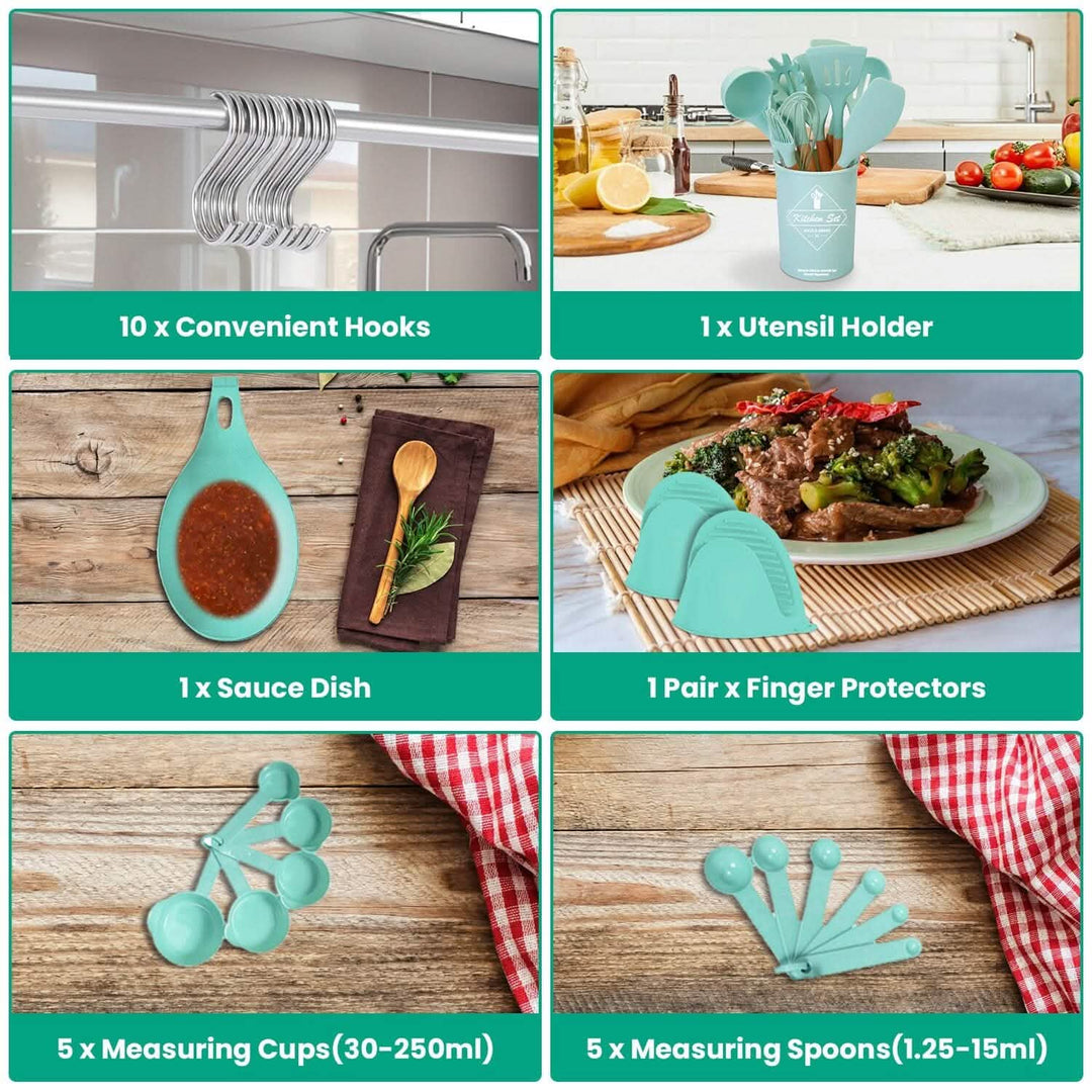 Kitchen Cooking Utensils Set (35‑Piece)