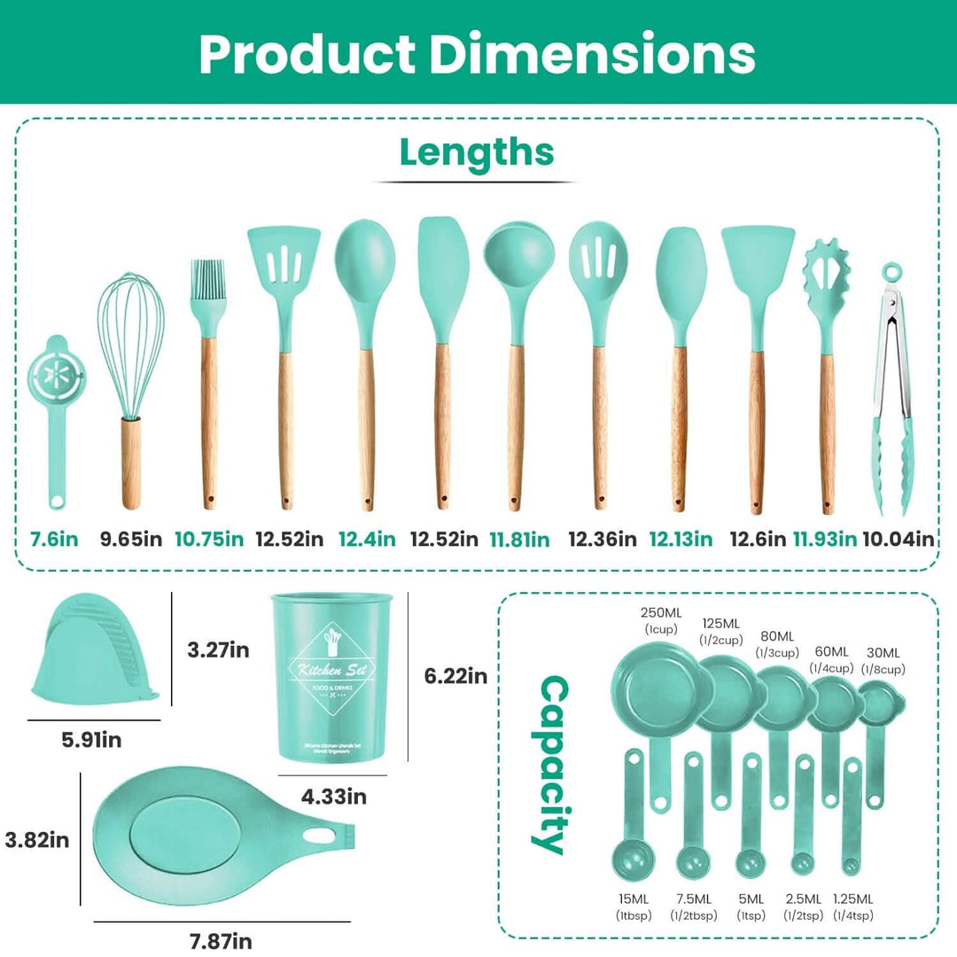 Kitchen Cooking Utensils Set (35‑Piece)