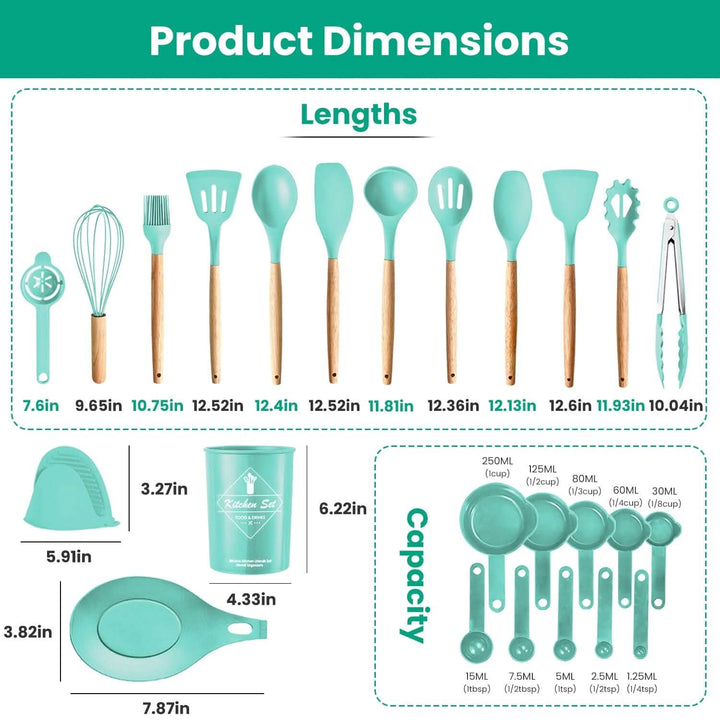 Kitchen Cooking Utensils Set (35‑Piece)