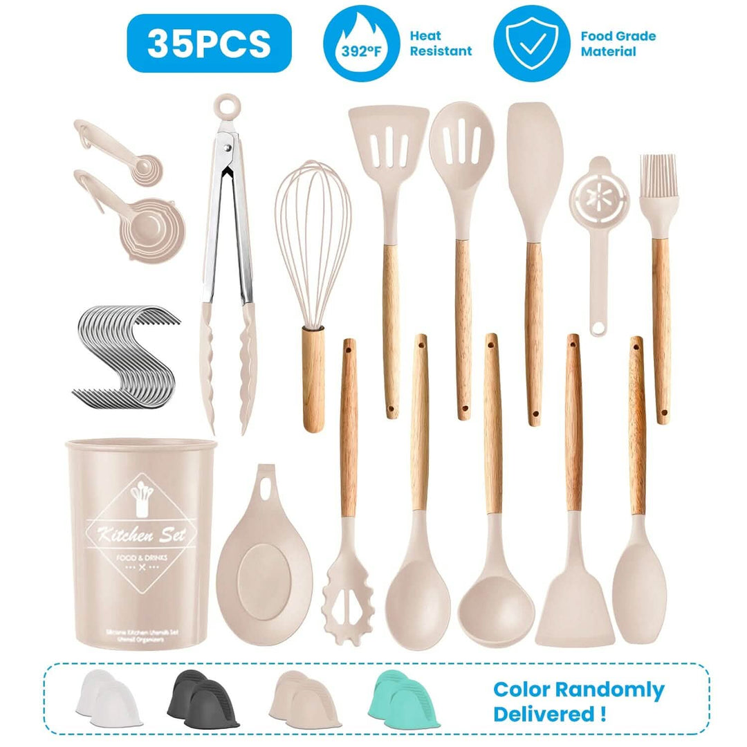 Kitchen Cooking Utensils Set (35‑Piece)