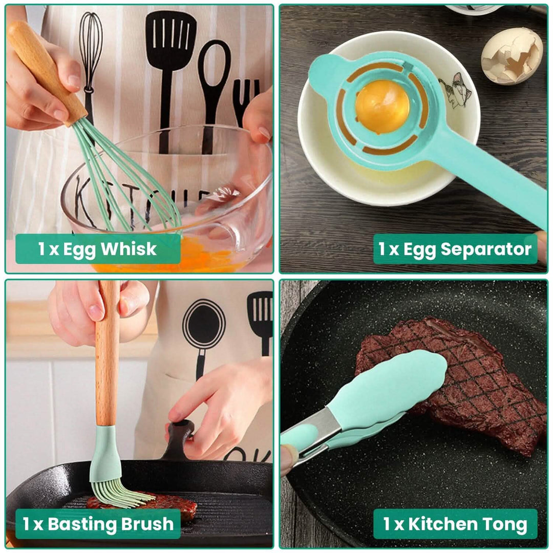 Kitchen Cooking Utensils Set (35‑Piece)