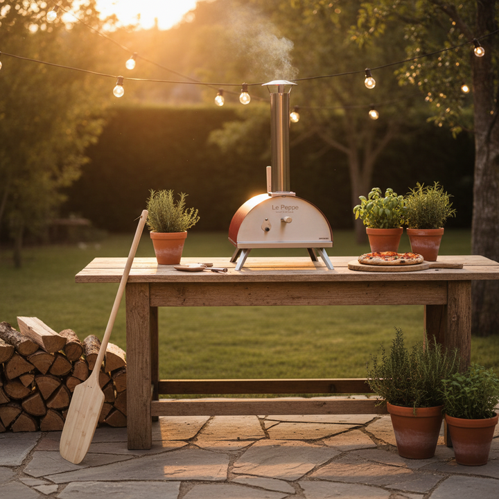 On Sale - Le Peppe Portable Wood-Fired Pizza Oven.
