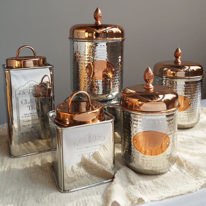 Premium Decorative Storage Jar (Glass or Metal)