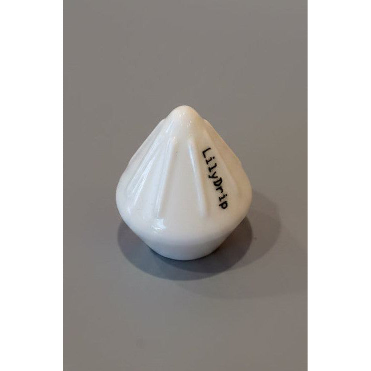 LilyDrip Donut – White Ceramic — Coffee brewing tool, [material], LilyDrip USA