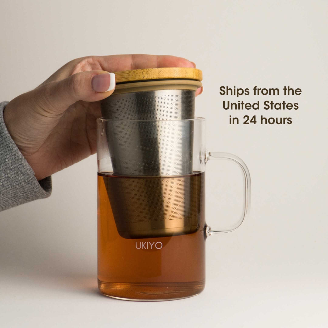 Glass Tea Infuser by Ukiyo