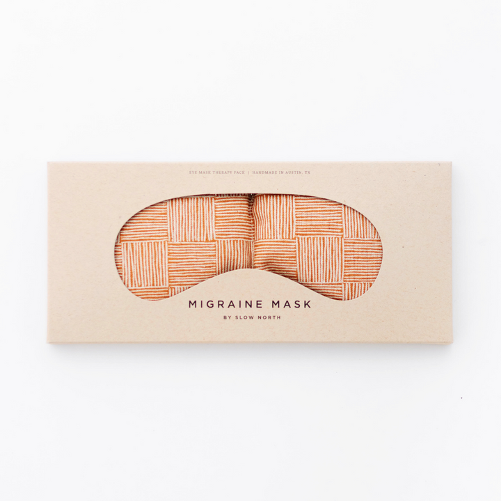 Eye Mask + Neck Wrap Bundle - Copper Fields