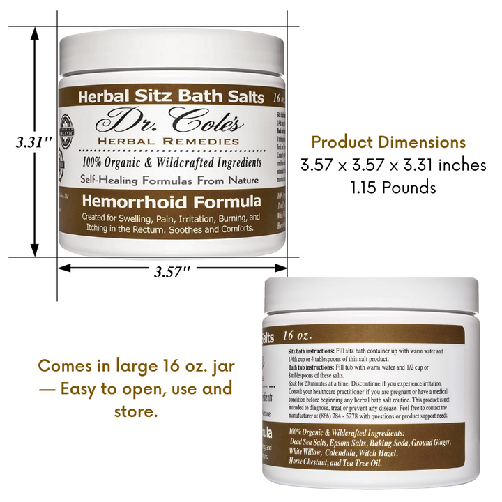 02 - Dr. Cole's Hemorrhoid Salts