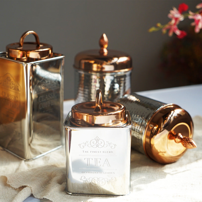 Premium Decorative Storage Jar (Glass or Metal)