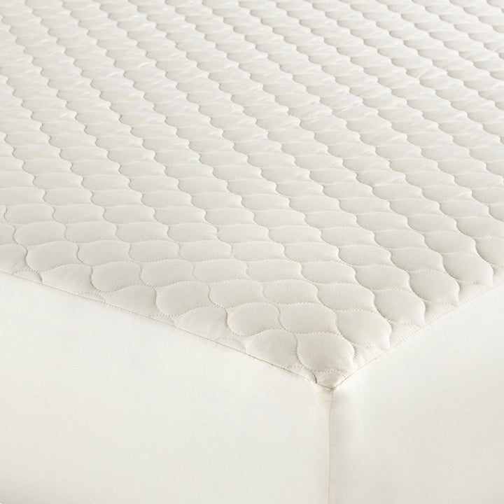 Organic Cotton Quilted Mattress Cover—300 TC