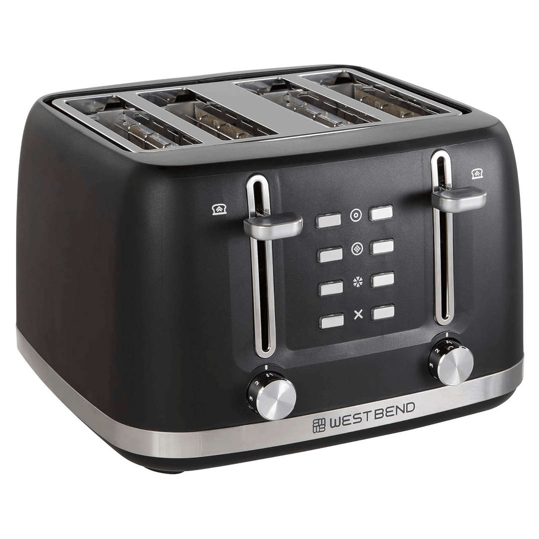 West Bend 4‑Slice Toaster—Stainless Steel