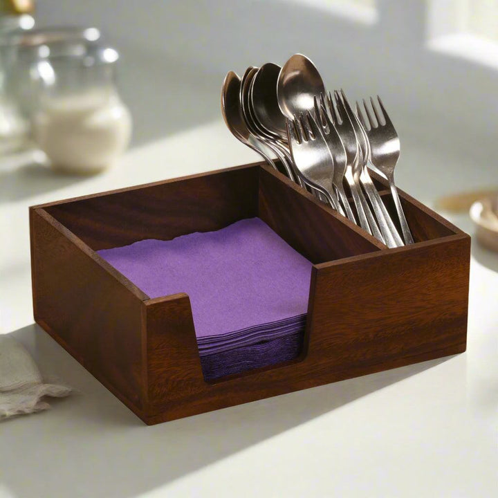 Flatware &amp; Napkin Holders — Tabletop, [material], Kalmar Home