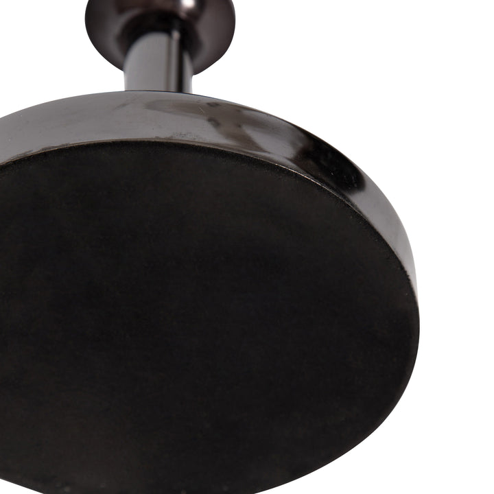 Engles Adjustable Embossed Metal Table and Plant Stand