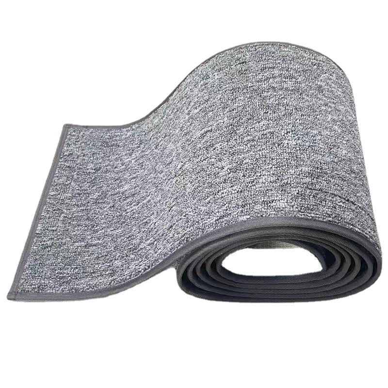 Gray sisal cat scratching roll with curled edge for wrapping and replacement