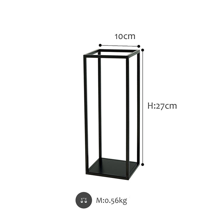 Tea Break Dessert Rack Set Simple Modern Black Iron Cake Plate Marble Tray Creative Cake Rack