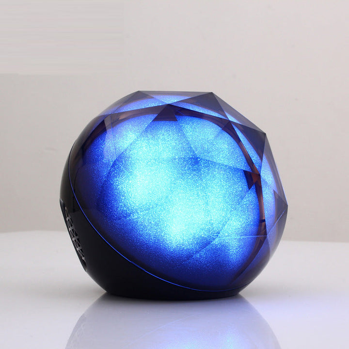 Geometric Galaxy Orb Speaker Lamp