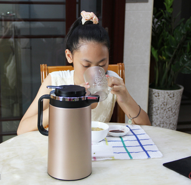 Double‑Insulated Stainless Steel Electric Kettle—1.8L